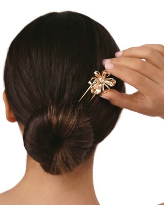 Crystal Flower Hair Pin