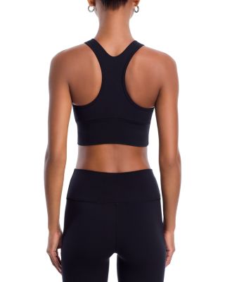 Shirred Racerback Bra Top - Exclusive