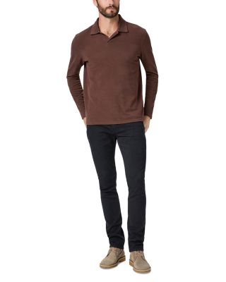 Hammond Cotton Long Sleeve Polo Shirt