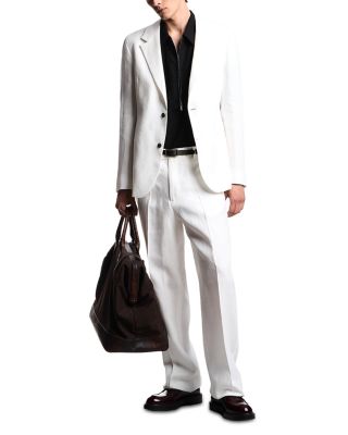 Pure Linen Single Breasted Regular Fit Blazer