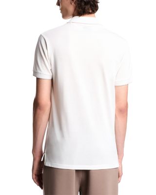 Contrast Edges Piqu&eacute; Polo Shirt