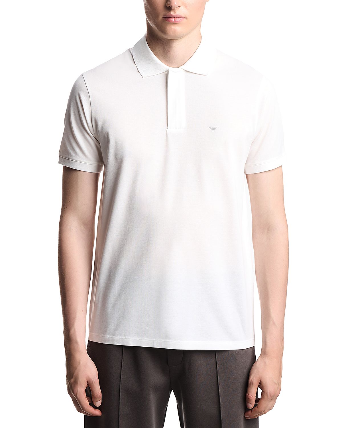 Emporio Armani Travel Essentials Pique Polo Shirt