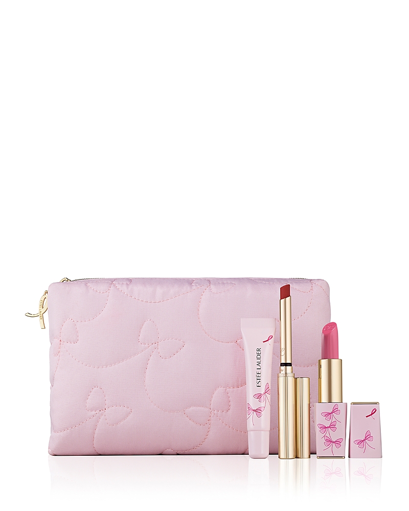 Estée Lauder Limited Edition Bouquet Of Strength Lip Collection