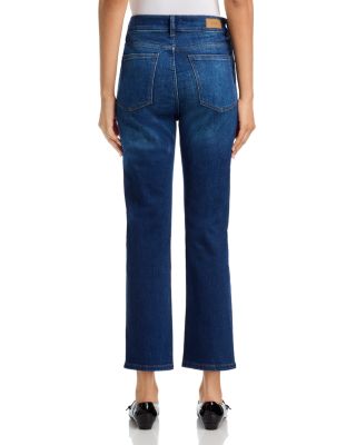 Mara Straight Mid Rise Instasculpt™ Ankle Jeans in Santa Monica