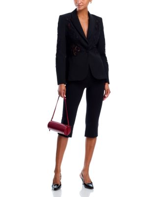 Clementine Lace Appliqu&eacute; Blazer