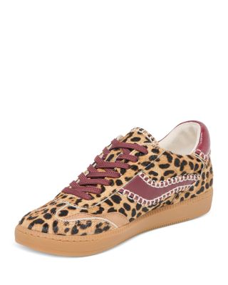 Women's Notice Stitch Leopard Print Sneakers