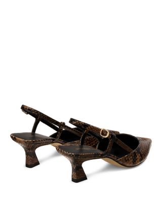 Stuart Weitzman Women&#39;s Vinnie 50 Slingback Pumps