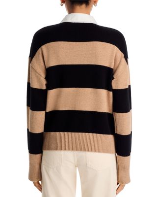Paxton Stripe Polo Sweater