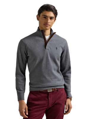 Luxury Jersey Quarter Zip Pullover
