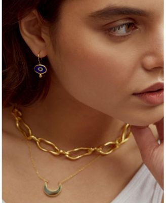 Alara Evil Eye Drop Earrings