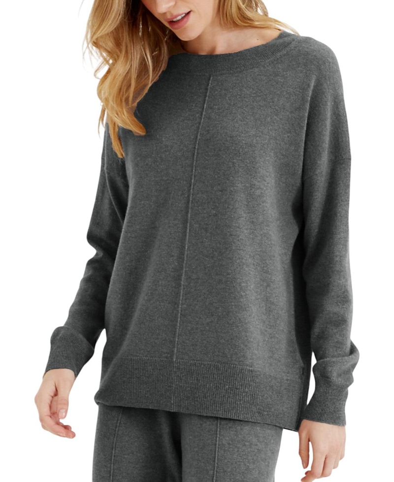 Chinti & Parker Wool & Cashmere Slouchy Sweater In Gray