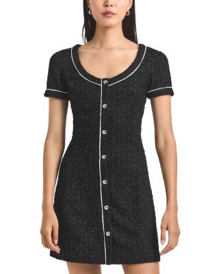 Ciara Galaxy Tweed Mini Dress