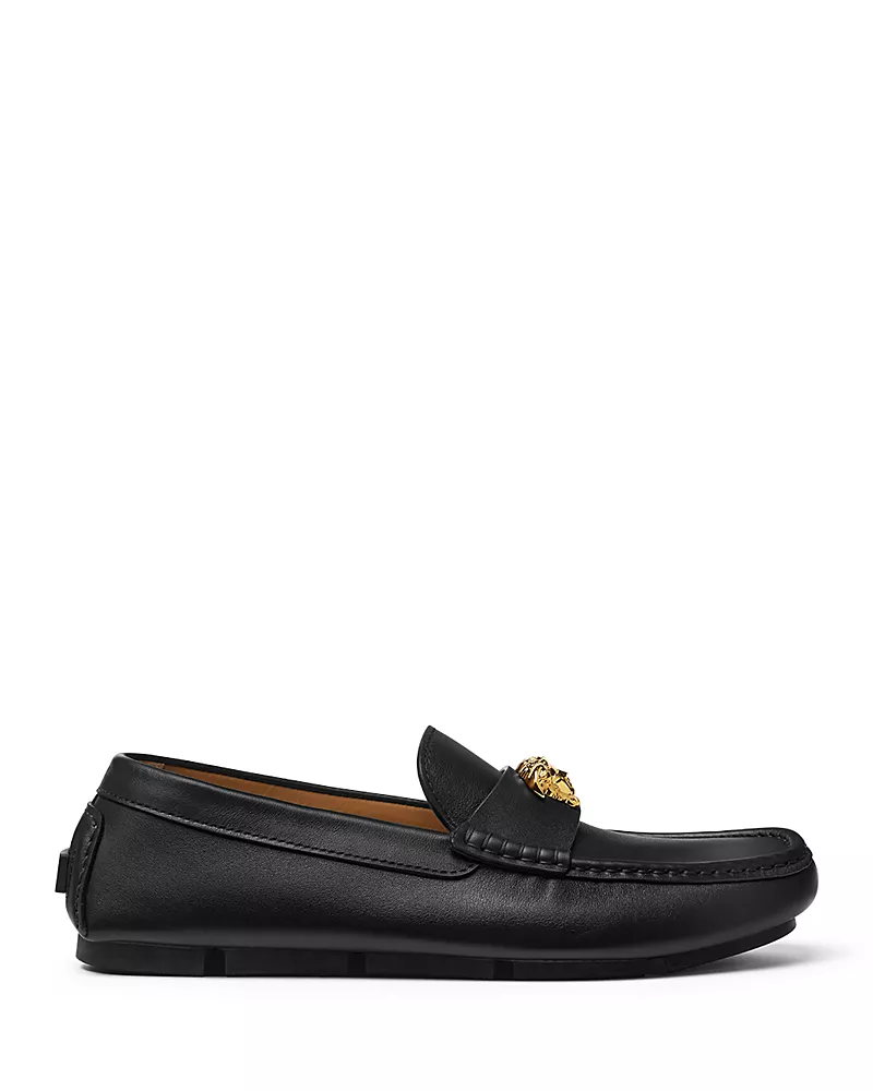 Versace Men's Leather Loafers