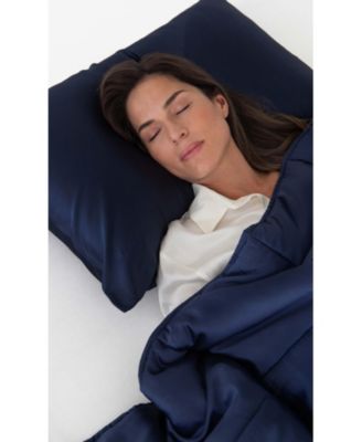  Silk Standard Pillowcase and Padded Scrunchie Set