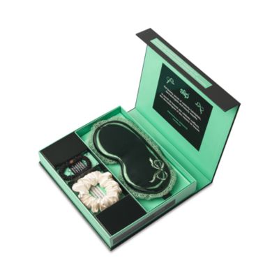 Pure Silk Beauty Sleepover Set - Peppermint Dreams