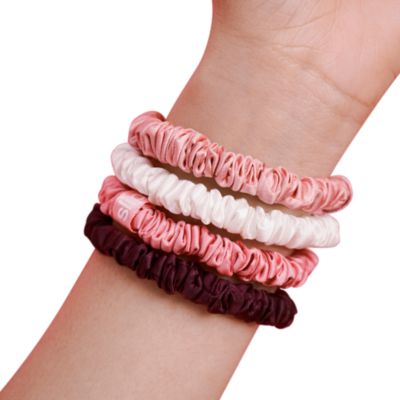 Pure Silk Skinny Scrunchie Ornament Gift Set
