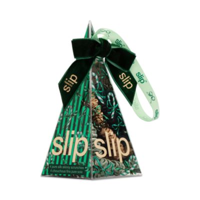 Pure Silk Skinny Scrunchie Ornament Gift Set