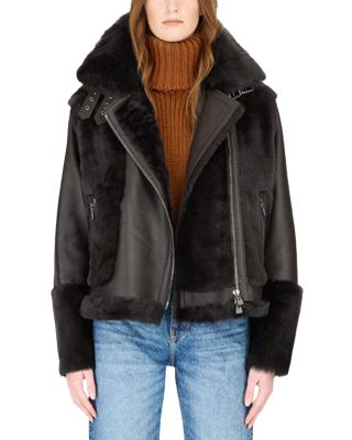 Soul Shearling Moto Jacket