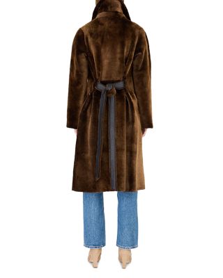 Zira Reversible Shearling Coat