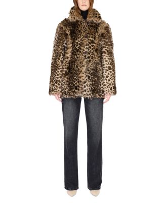 Milky Way Reversible Shearling Coat