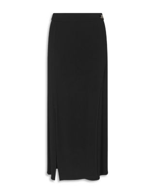 Side Slit Midi Skirt
