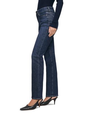 Halle Straight High Rise Instasculpt™ Jeans in Crescent Harbor