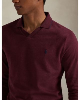Textured Jersey Polo Shirt