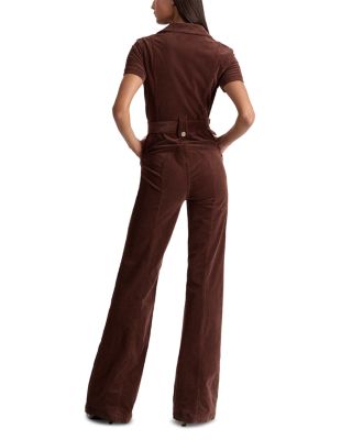 Corduroy Wide Leg Jumpsuit