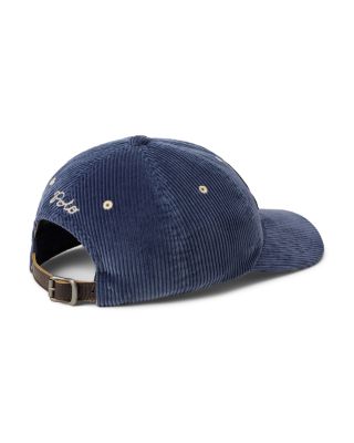 The Ralph Logo Corduroy Ball Cap