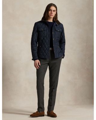Beaton Quilted Water-Repellant Snap-Front Jacket