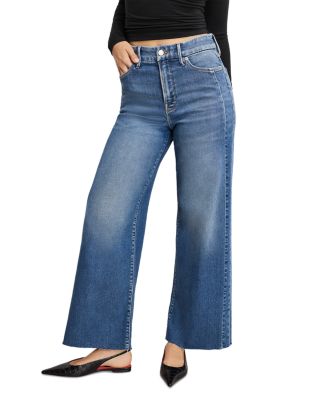 Good Skate Cropped Wide Leg Jeans in Indigo1005
