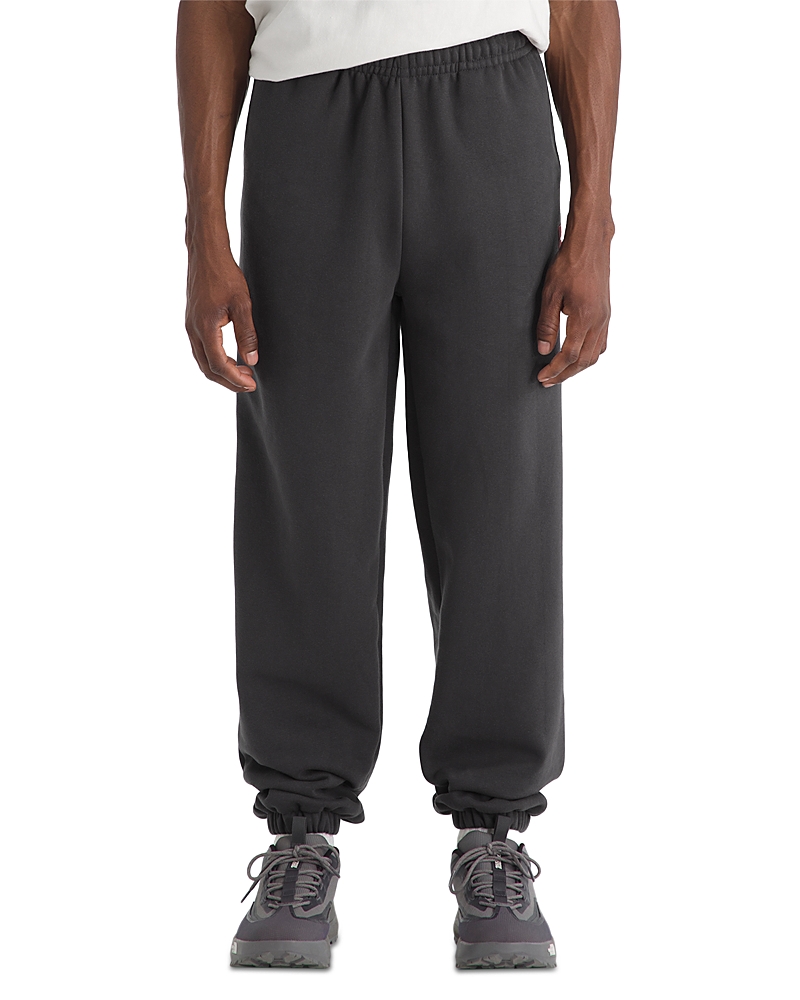 The North Face Tnf Red Box Sweatpants In Gray