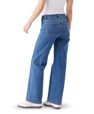 Kyle Wide Leg Jean in True Blue Wash