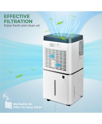  30 Pints 1500 Sq. Ft Dehumidifier For Medium To Large Room with Indicator