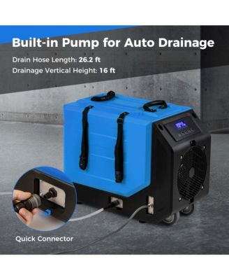 190 PPD Commercial Dehumidifier Rotational Molded Industrial Dehumidifier with Pump