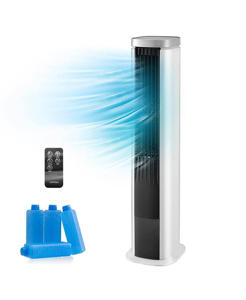 Costway 3-in-1 Portable Evaporative Air Cooler 40'' Bladeless Cooling Tower Fan With Timer In Multi