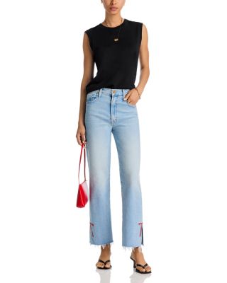 The Rambler Slice Hover Fray High Rise Jeans in Complete 360