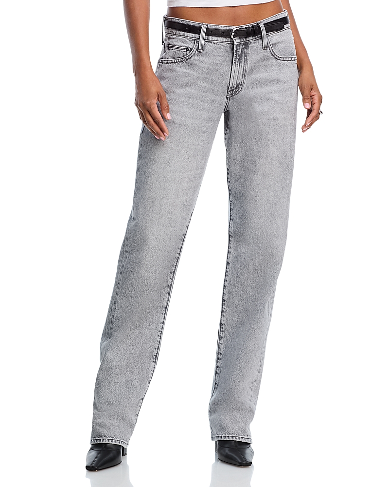Mother The Relish Heel Jeans In Earl Grey In Gray