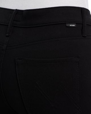 The High Waisted Runaway Jeans in Black Black