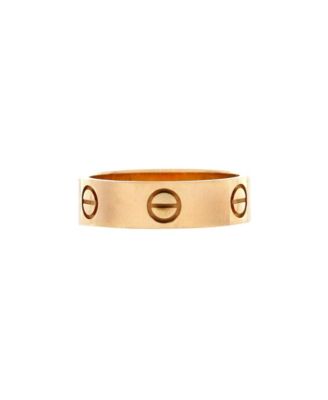 Love Band Ring 18K Gold
