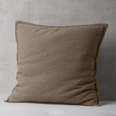 Textured Italian Matelasse Euro Sham Set - Exclusive