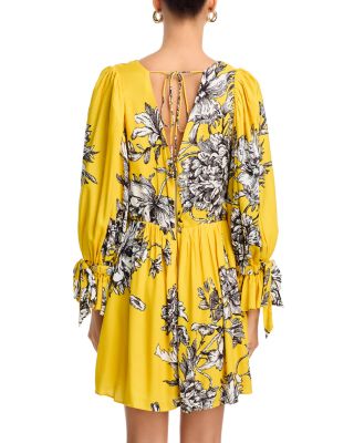 Clarissa Deep V Mini Dress