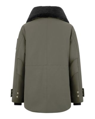 Aurora Shearling Trim Down Jacket