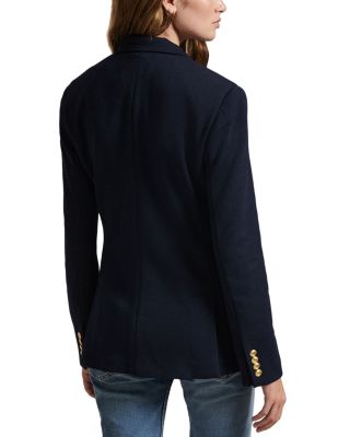 Knit Double Breasted Blazer