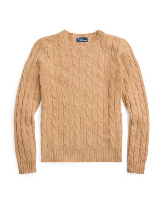 Cable Knit Cashmere Sweater