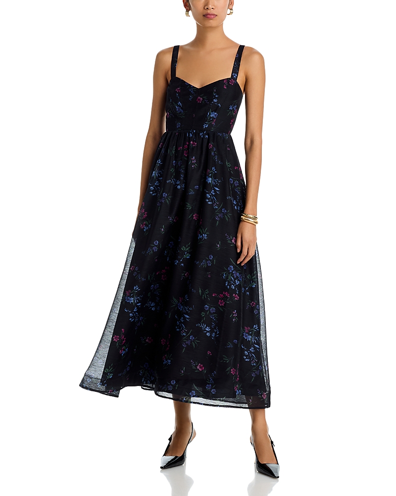 Aqua Sleeveless Maxi Dress - Exclusive In Multi