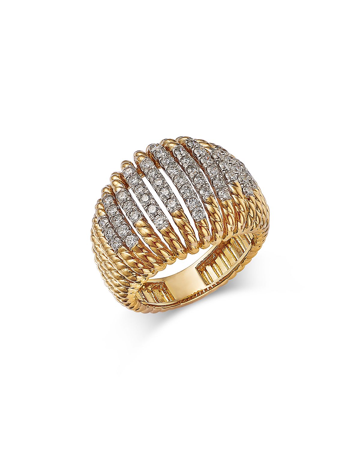Bloomingdale's Fine Collection Diamond Openwork Dome Ring