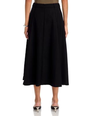 Wool Suiting Skirt