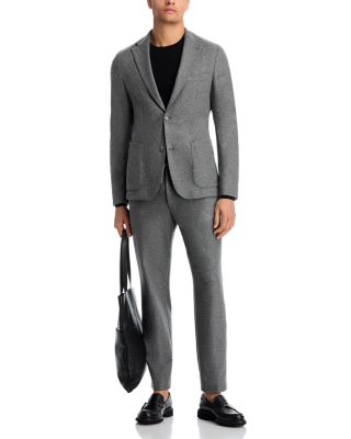 Perin Tapered Fit Tech Flannel Jersey Jogger Pants