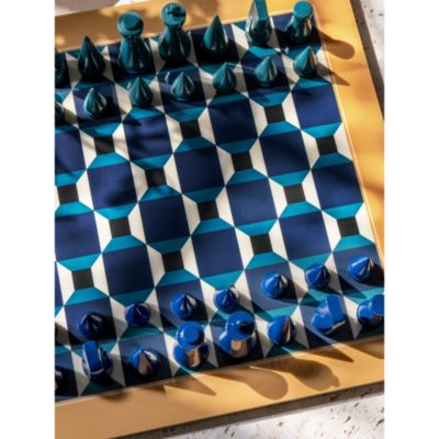Lacquered Chess Set, Athena